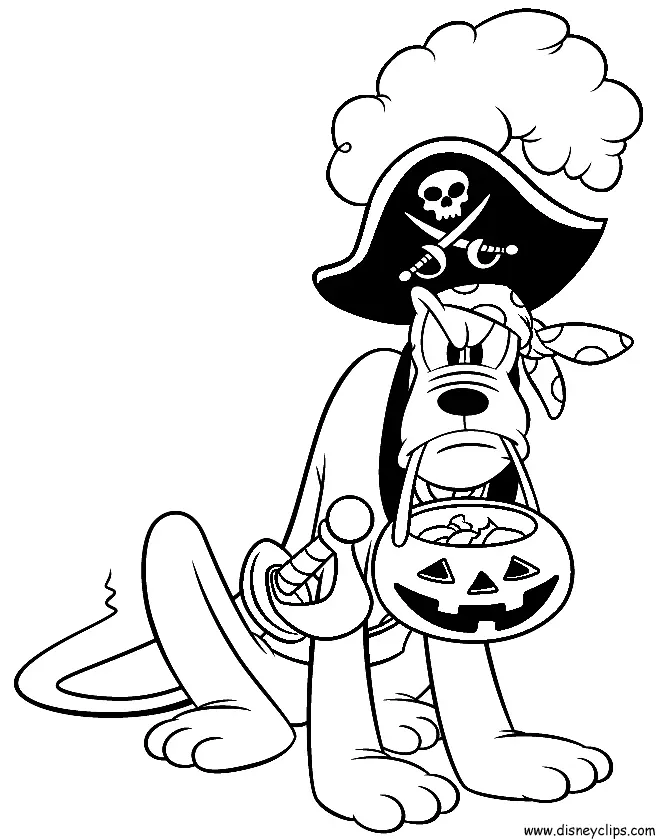 Pluto Coloring Pages