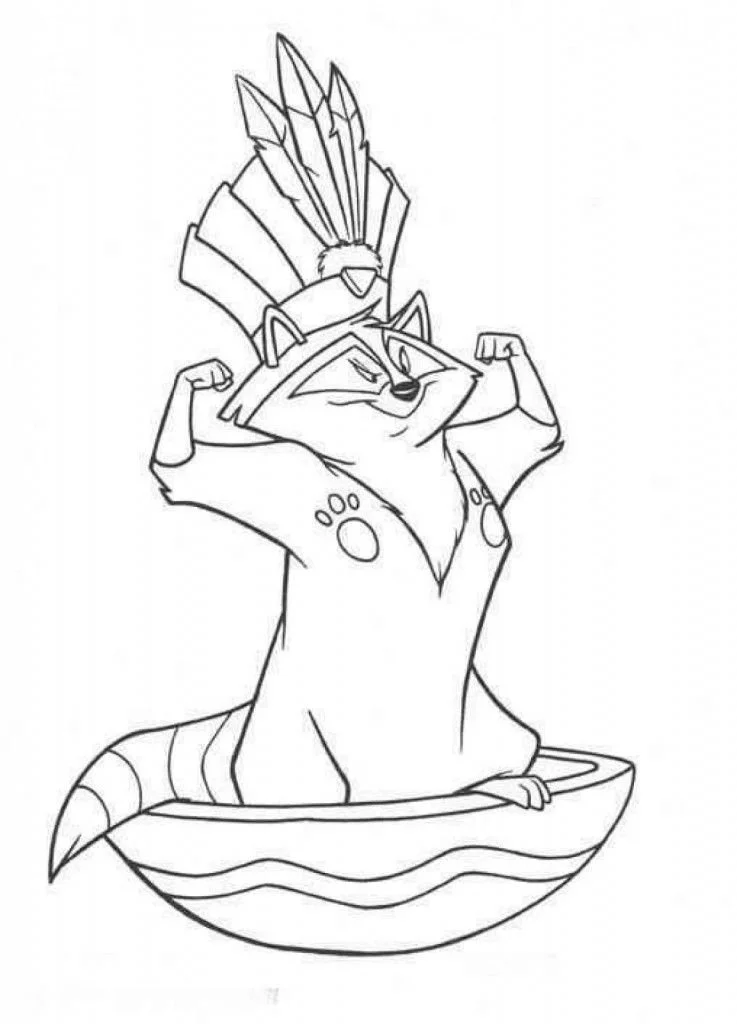 Pocahontas Coloring Pages