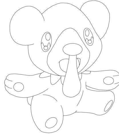 Pokemon Characters Coloring Pages