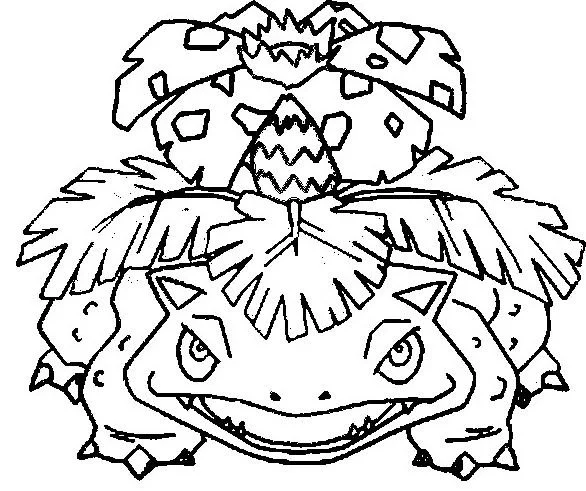 Pokemon Characters Coloring Pages