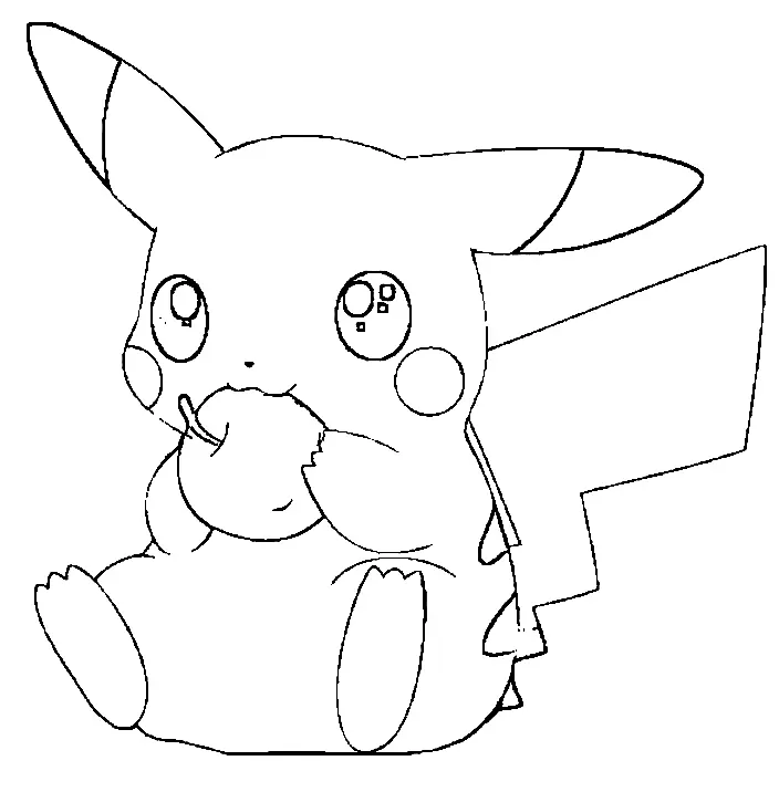 Pokemon Characters Coloring Pages