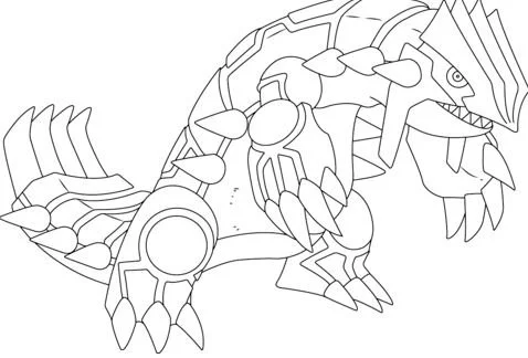 Pokemon Characters Coloring Pages