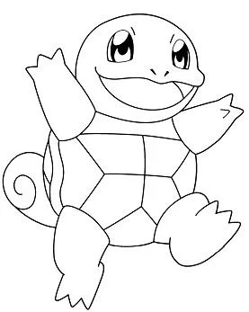 Pokemon Characters Coloring Pages