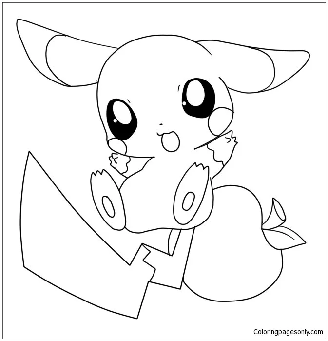 Pokemon Characters Coloring Pages