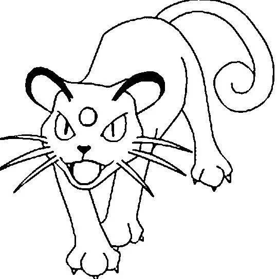 Pokemon Characters Coloring Pages