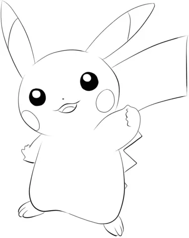 Pokemon Characters Coloring Pages