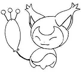 Pokemon Characters Coloring Pages