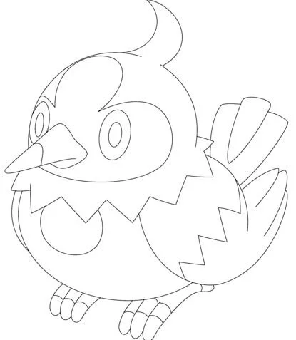 Pokemon Characters Coloring Pages