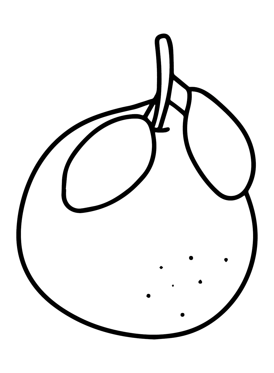 Pomelo Coloring Pages