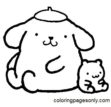 Pompompurin Coloring Pages