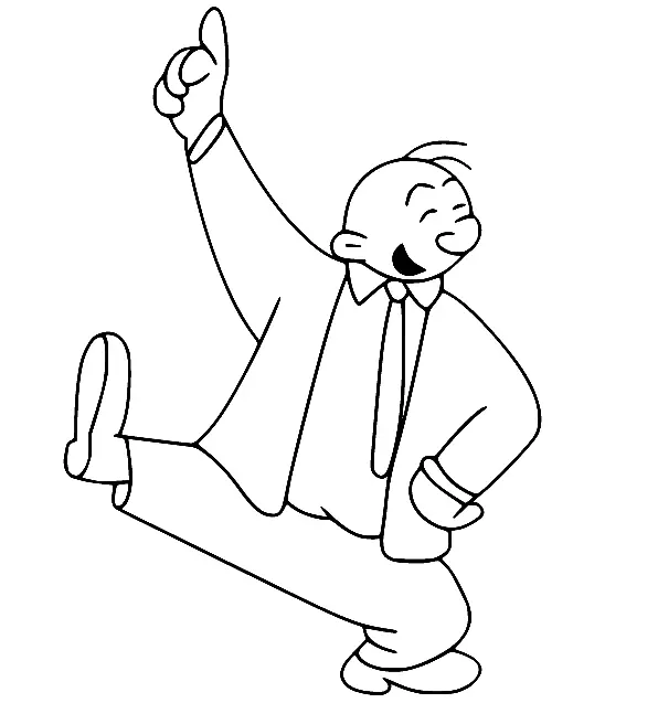 Popeye Coloring Pages