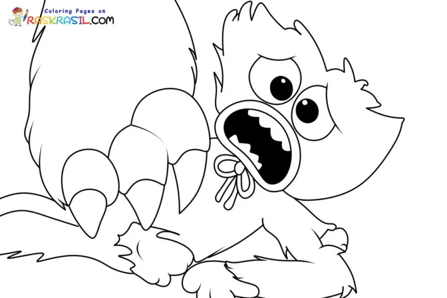 Poppy Playtime Chapter 3 Coloring Pages