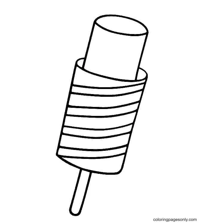 Popsicle Coloring Pages