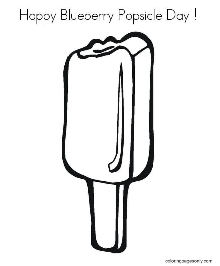 Popsicle Coloring Pages