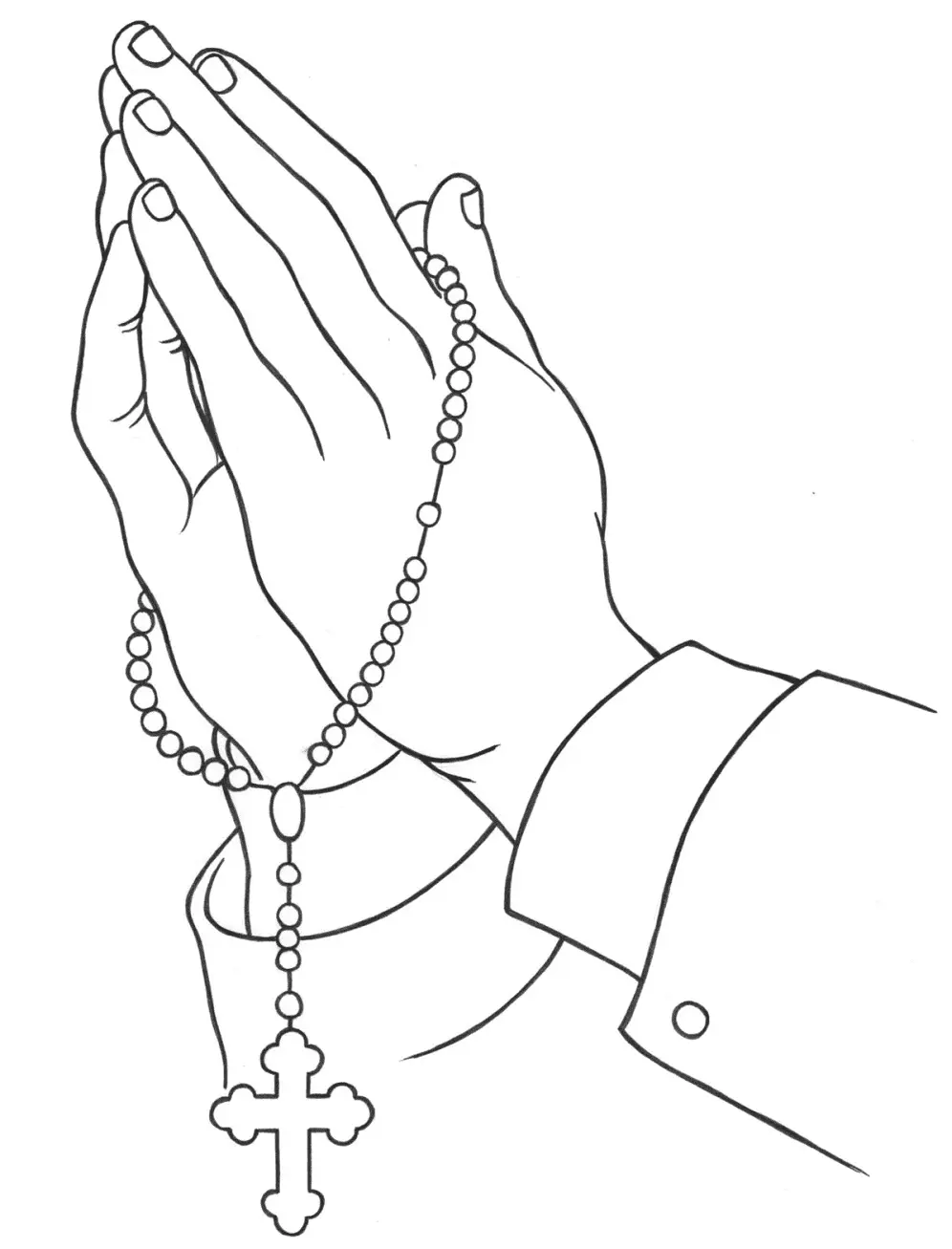 Prayer Day Coloring Pages