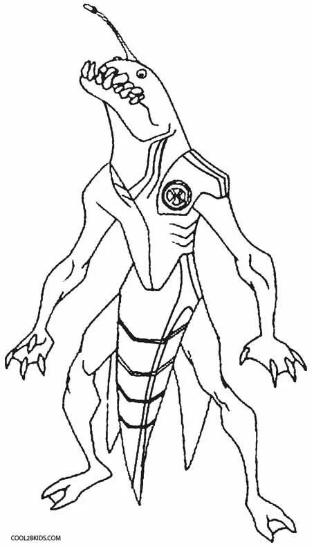 Predator Coloring Pages