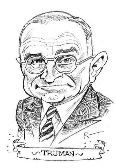 President Harry S Truman Coloring Pages