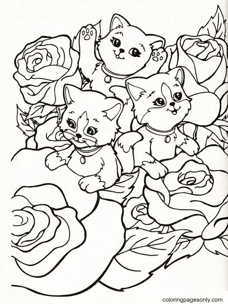 Printable Lisa Frank Coloring Pages