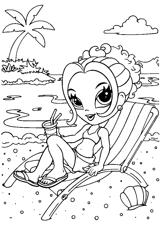 Printable Lisa Frank Coloring Pages