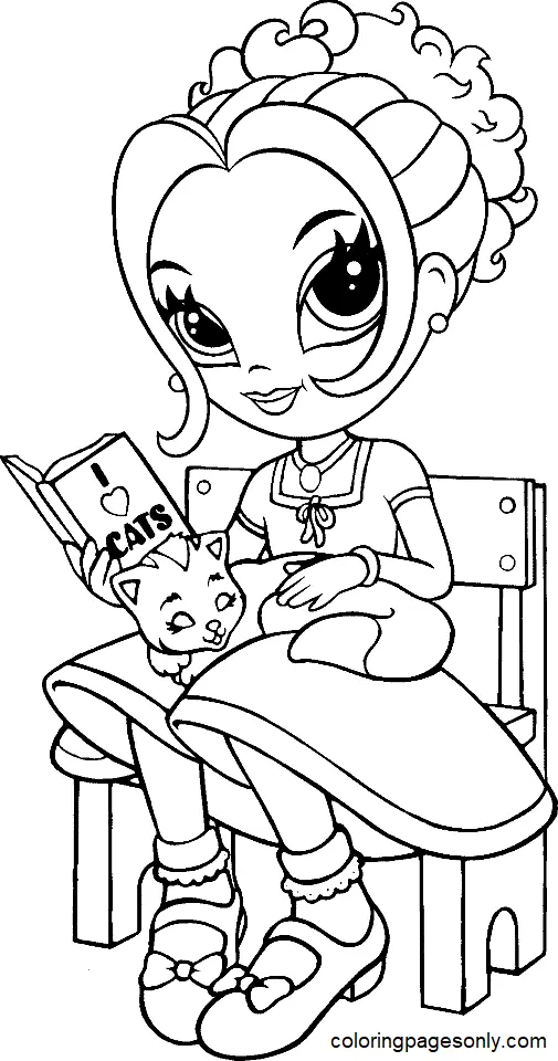 Printable Lisa Frank Coloring Pages