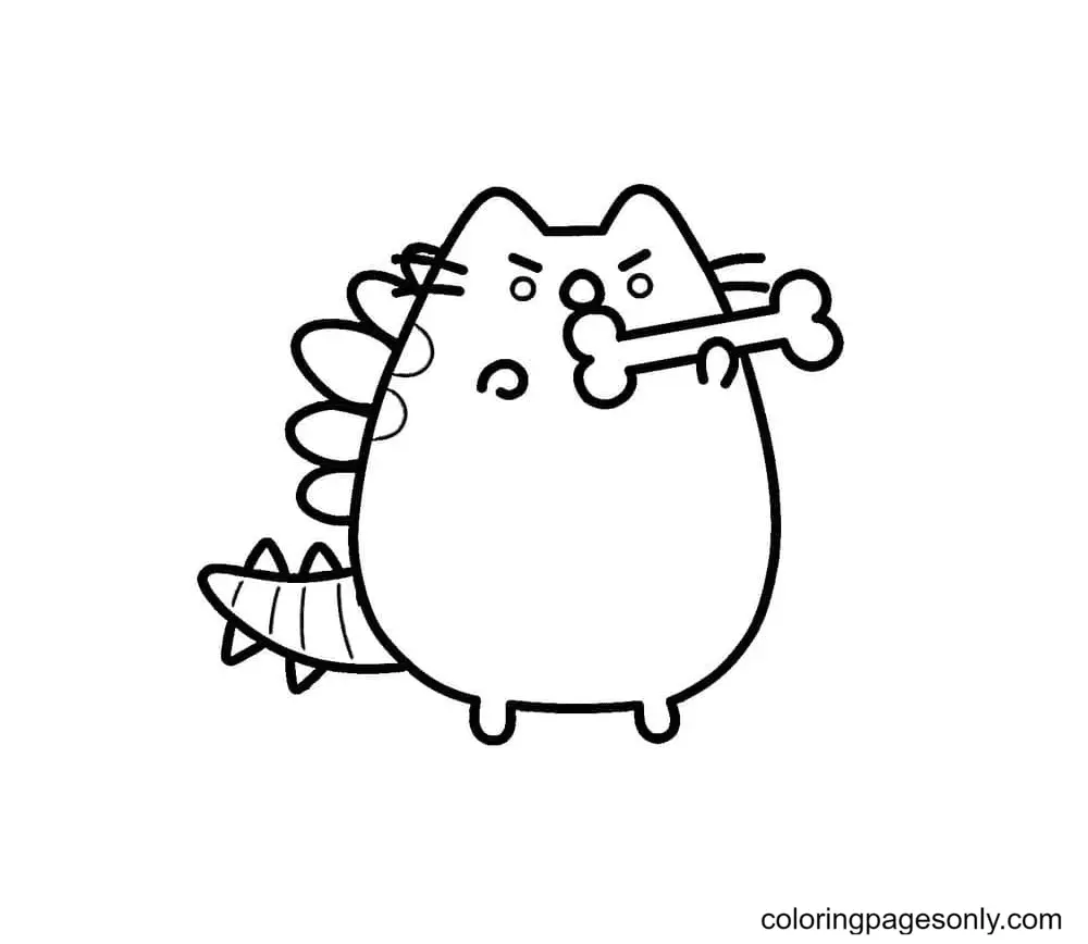 Pusheen Coloring Pages