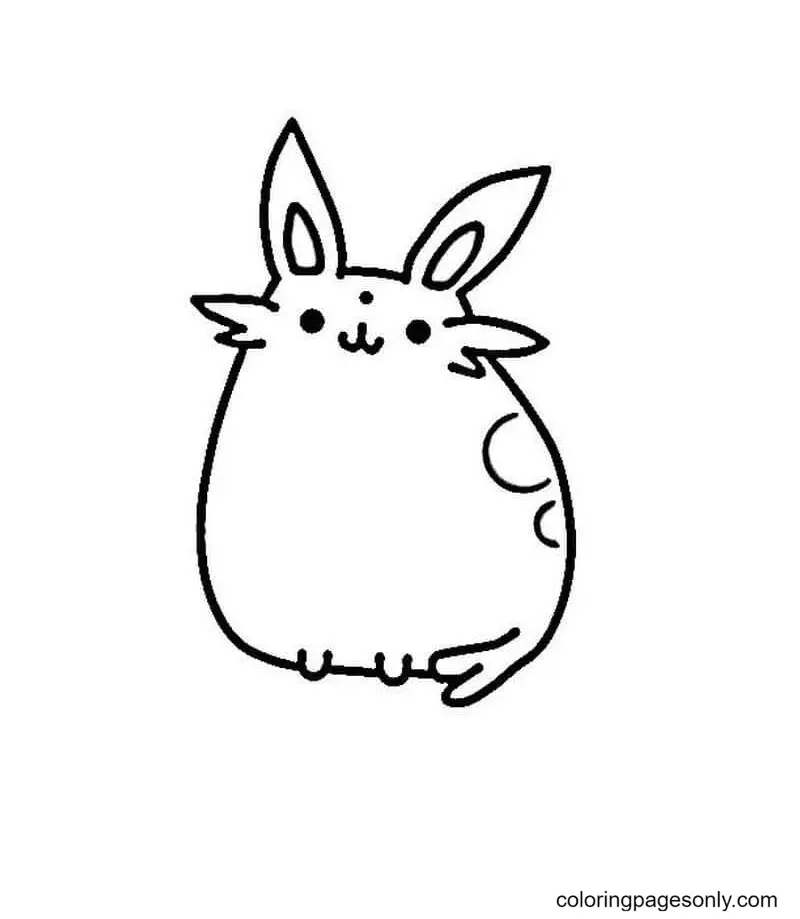 Pusheen Coloring Pages