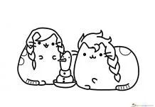 Pusheen Coloring Pages