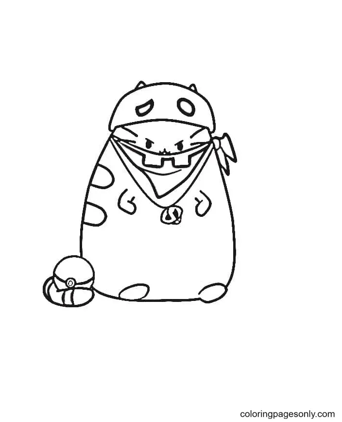 Pusheen Coloring Pages