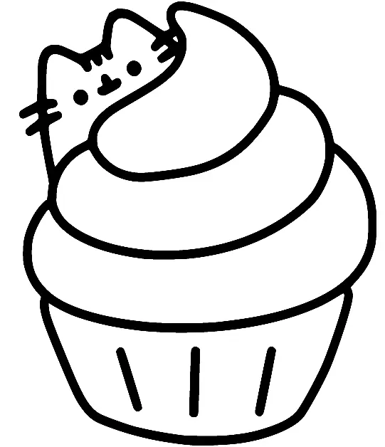 Pusheen Coloring Pages