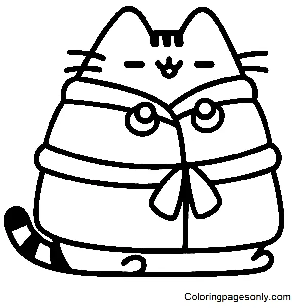 Pusheen Coloring Pages