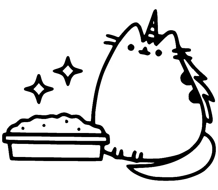 Pusheen Coloring Pages