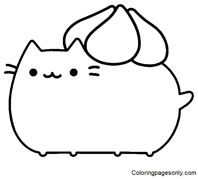 Pusheen Coloring Pages