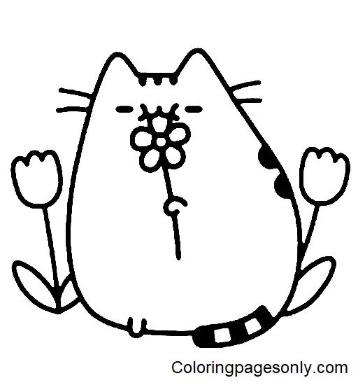 Pusheen Coloring Pages