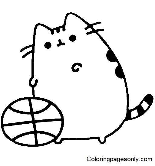 Pusheen Coloring Pages