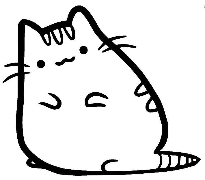 Pusheen Coloring Pages