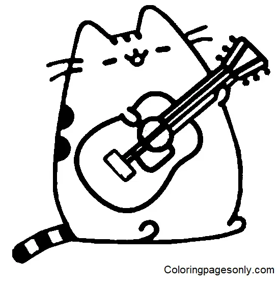 Pusheen Coloring Pages