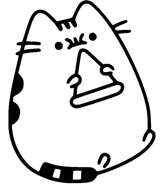 Pusheen Coloring Pages