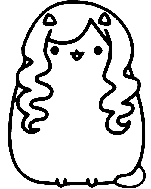 Pusheen Coloring Pages