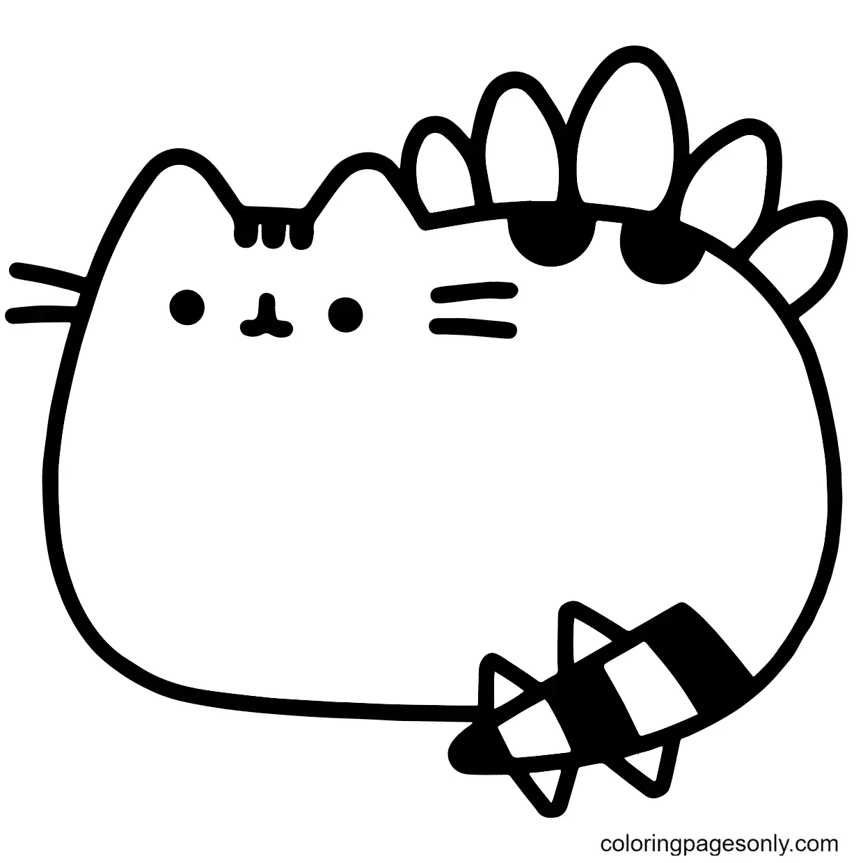 Pusheen Coloring Pages