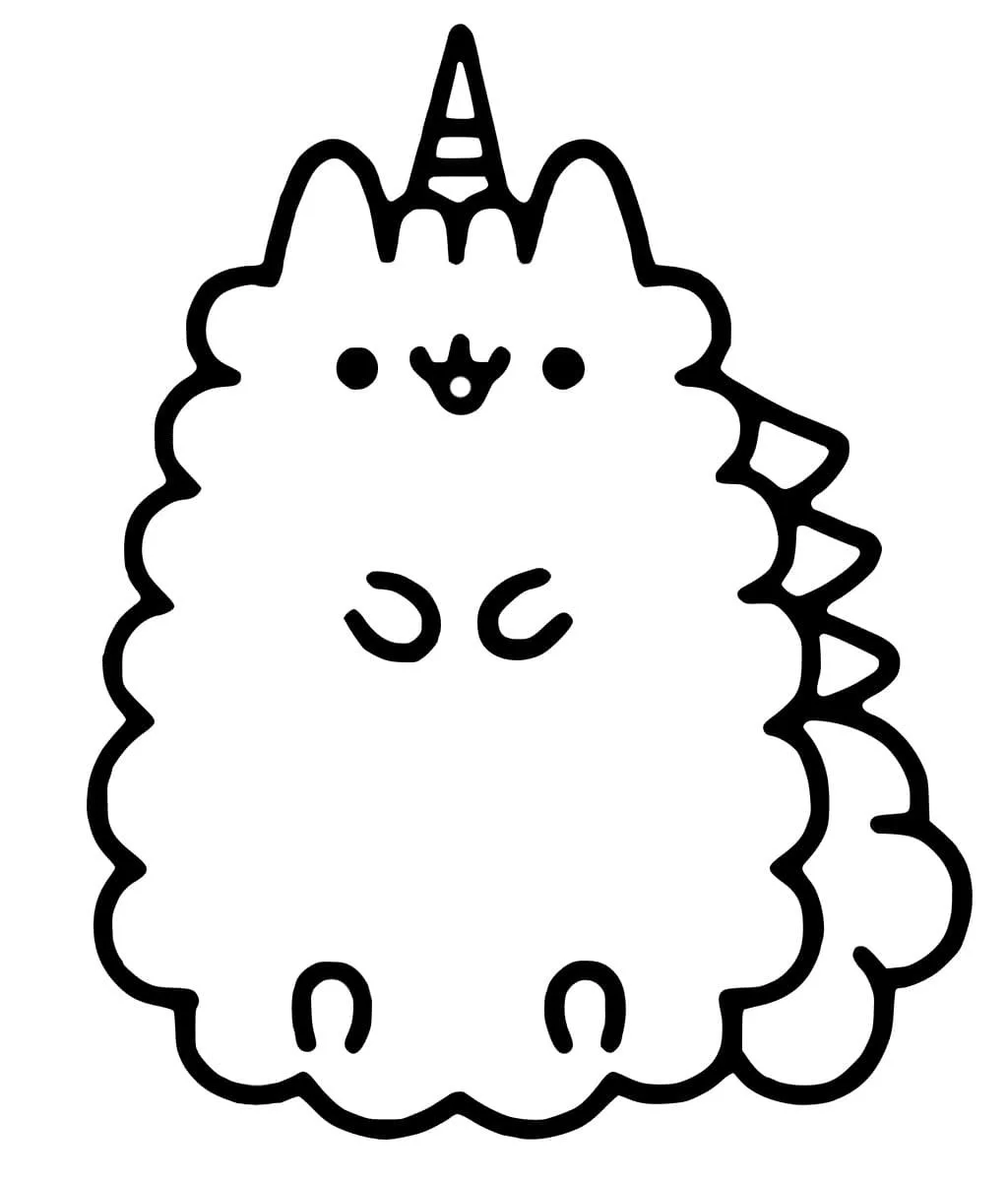 Pusheen Coloring Pages