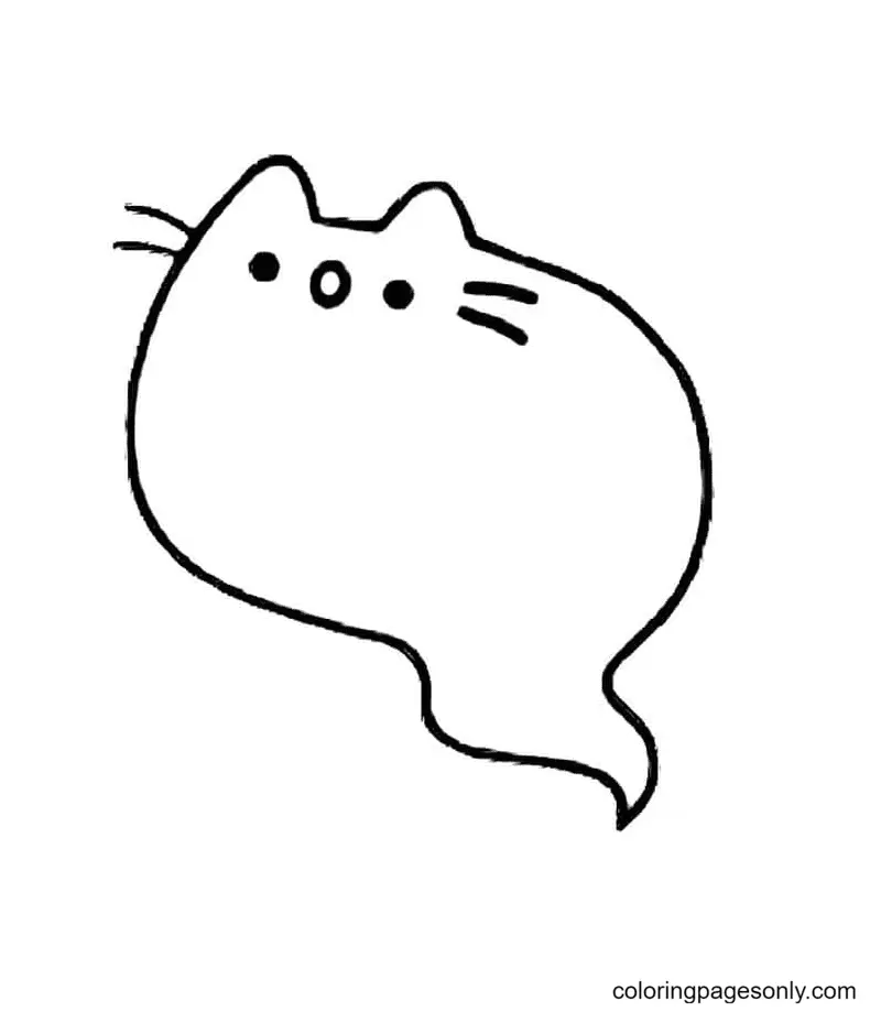 Pusheen Coloring Pages