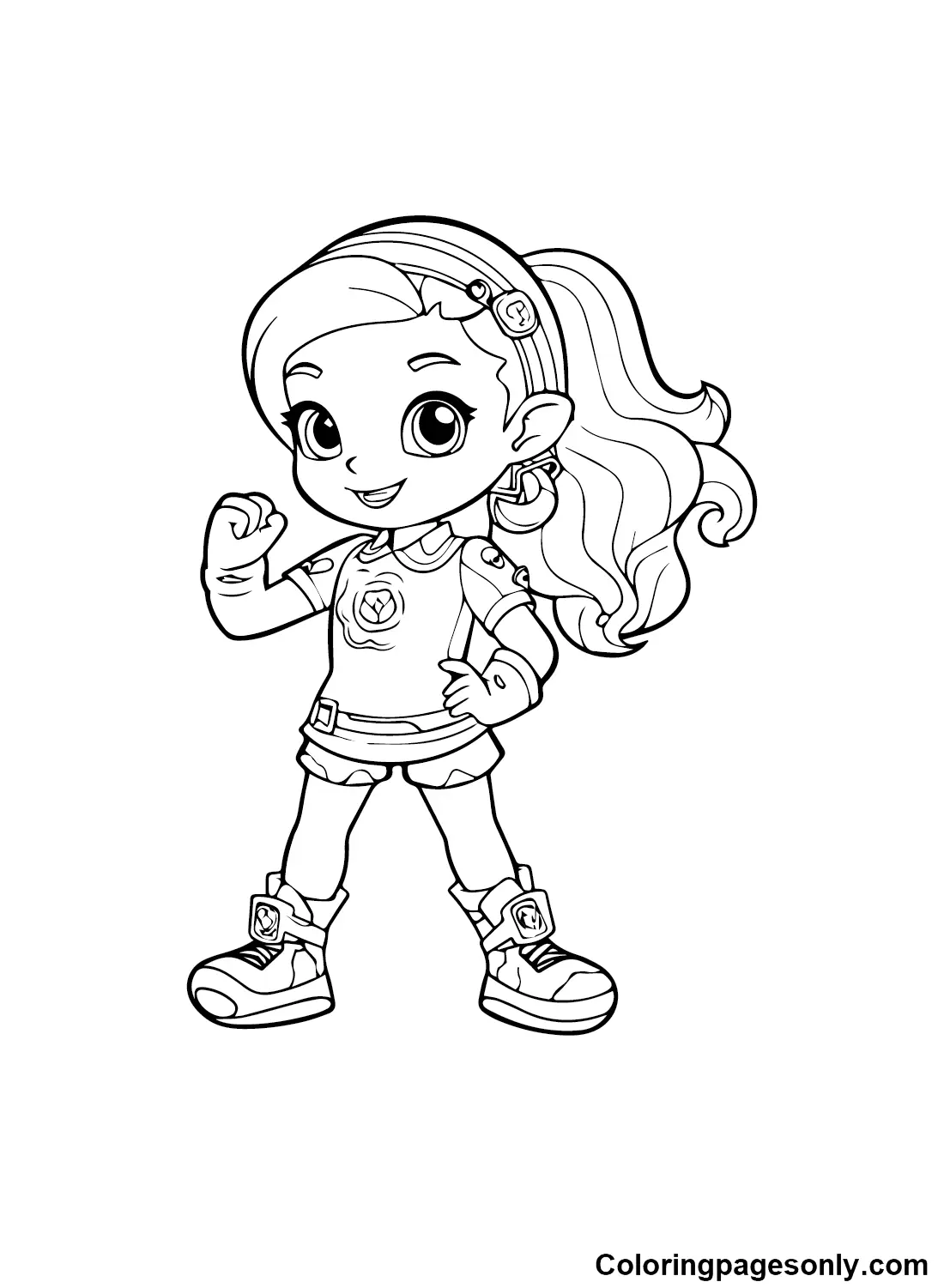 Rainbow Rangers Coloring Pages