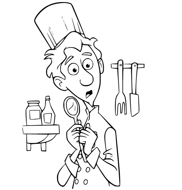 Ratatouille Coloring Pages