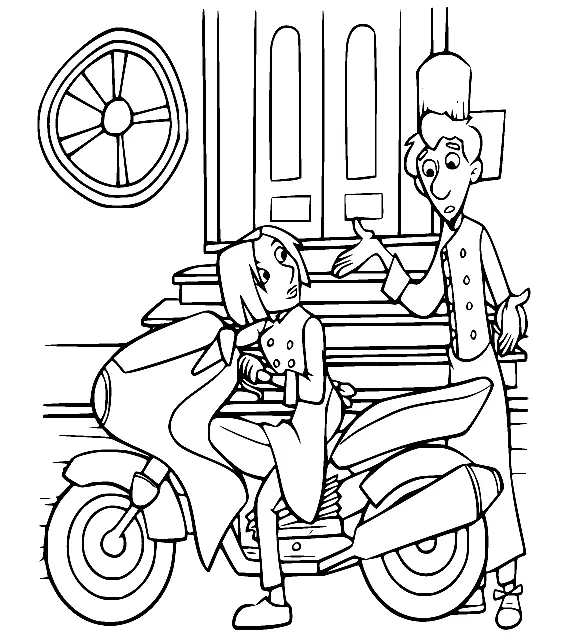 Ratatouille Coloring Pages