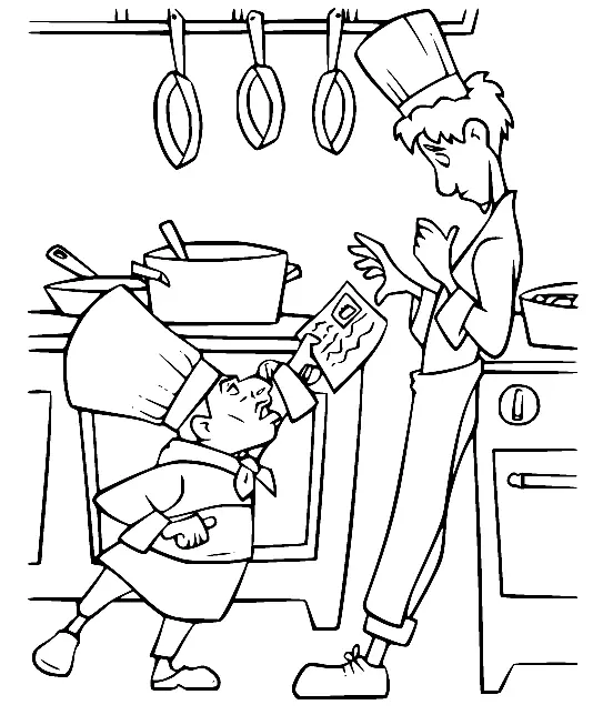 Ratatouille Coloring Pages