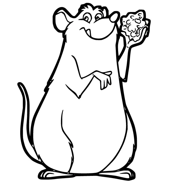 Ratatouille Coloring Pages