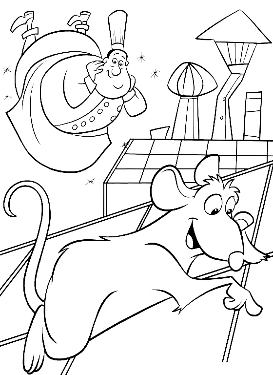 Ratatouille Coloring Pages