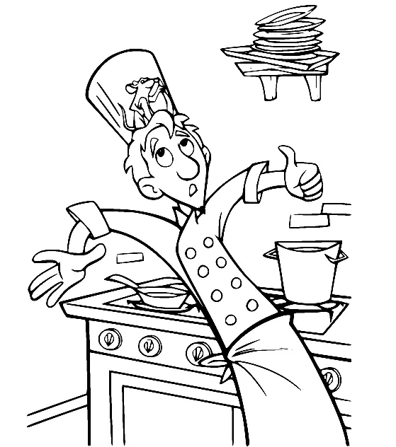 Ratatouille Coloring Pages