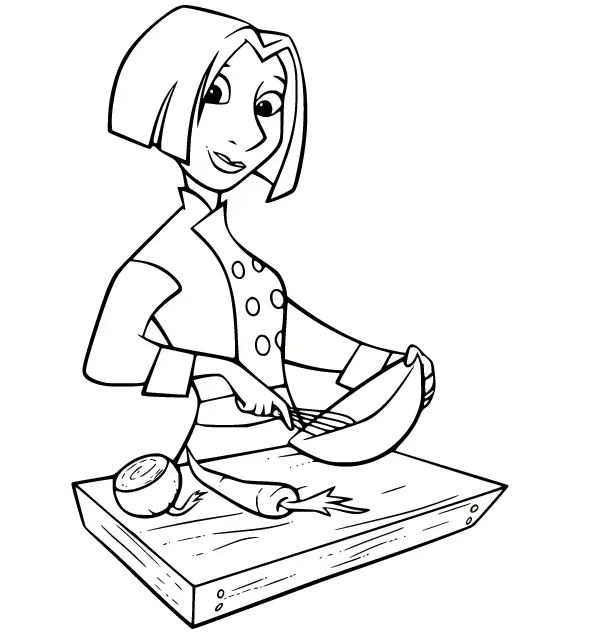 Ratatouille Coloring Pages