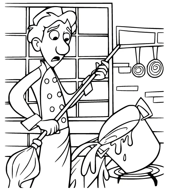 Ratatouille Coloring Pages